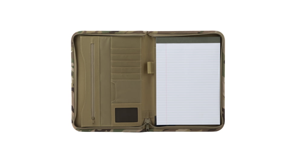 Mercury Tactical Gear Zippered Padfolio, Multicam, MRC7526-MUL