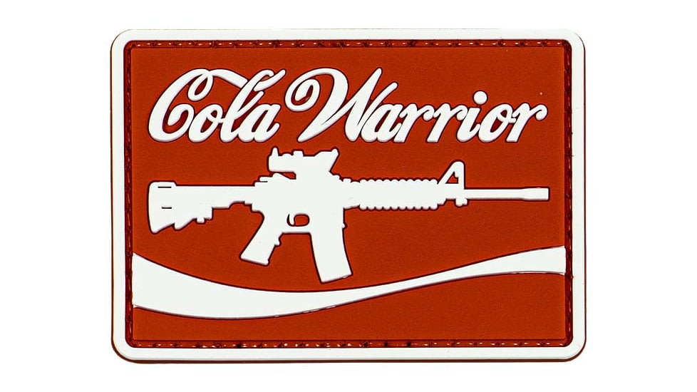 Merica Life Cola Warrior PVC Patch, 3 x 2, CW