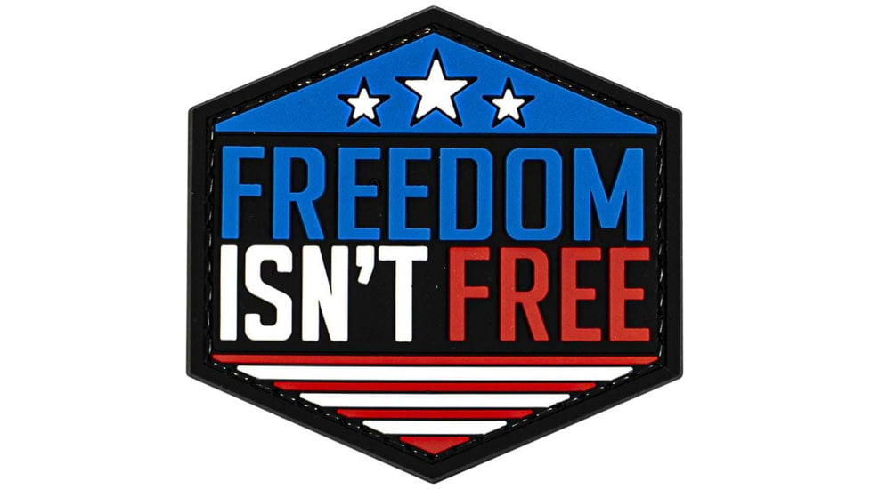 Merica Life Freedom Isnt Free Patch, 2.3 x 2.25, FIF
