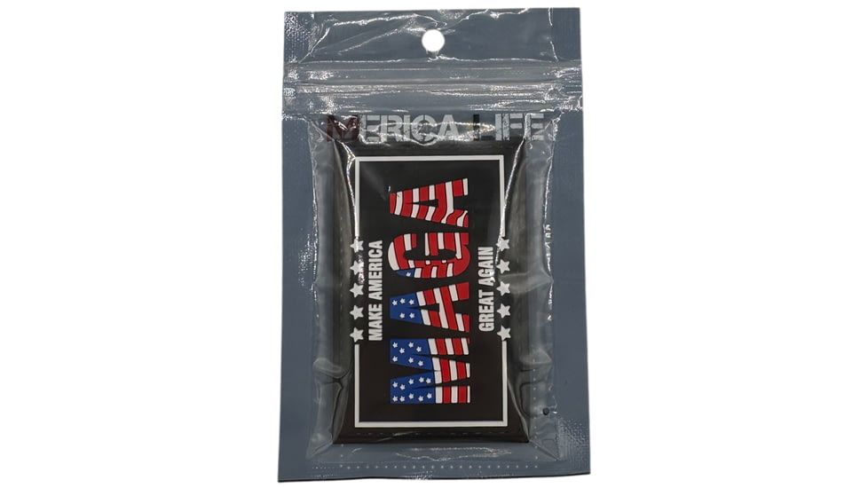 Merica Life MAGA USA Flag Design Patch, 3x2in, MAGA-USFLAG