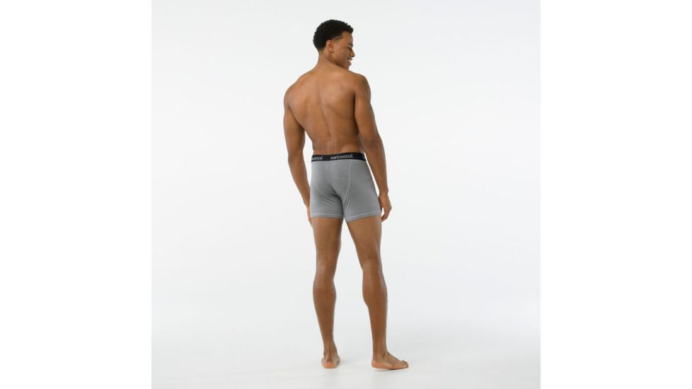 Smartwool Merino 150 Pattern Boxer Brief Mens, Light Gray, XXL, SW014012039-XXL