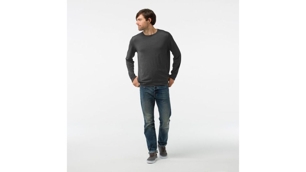 Smartwool Merino 150 Pattern Long Sleeve Shirt Mens, Charcoal, M, SW016073003-M