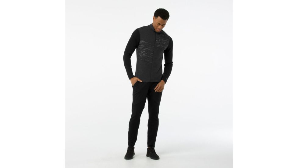 Smartwool Merino 250 Pullover-Men's, Charcoal-Black, Medium, SW016085698-M