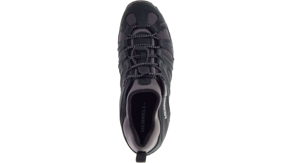 Merrell Cham 8 Stretch WP Hiking Shoes - Mens, Black/Grey, 10.5 US, J034177-10.5