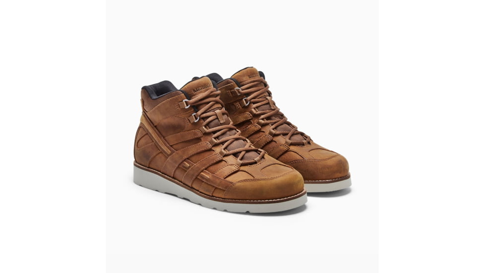 Merrell Moab 2 Mid Craft Casual Shoes - Mens, Oak, 10, Medium, J003455-M-10