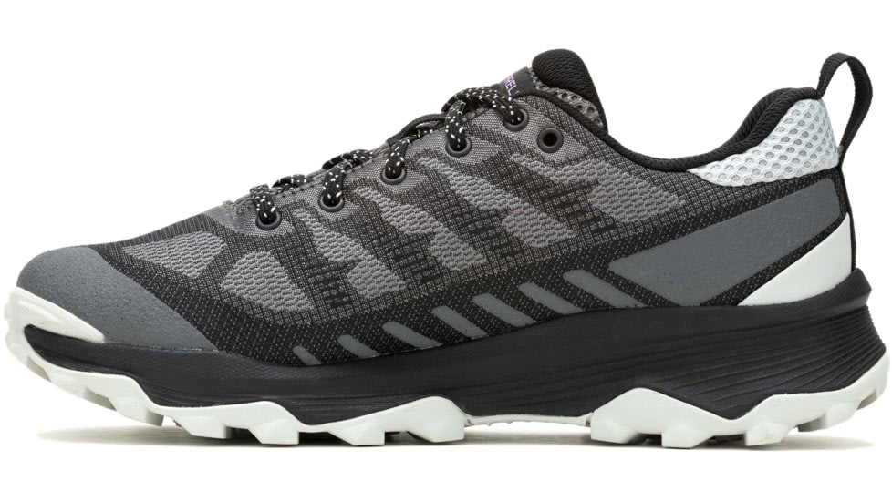 Merrell Speed Eco Waterproof Shoes - Womens, Charcoal/Orchid, 9, J037182-M-9
