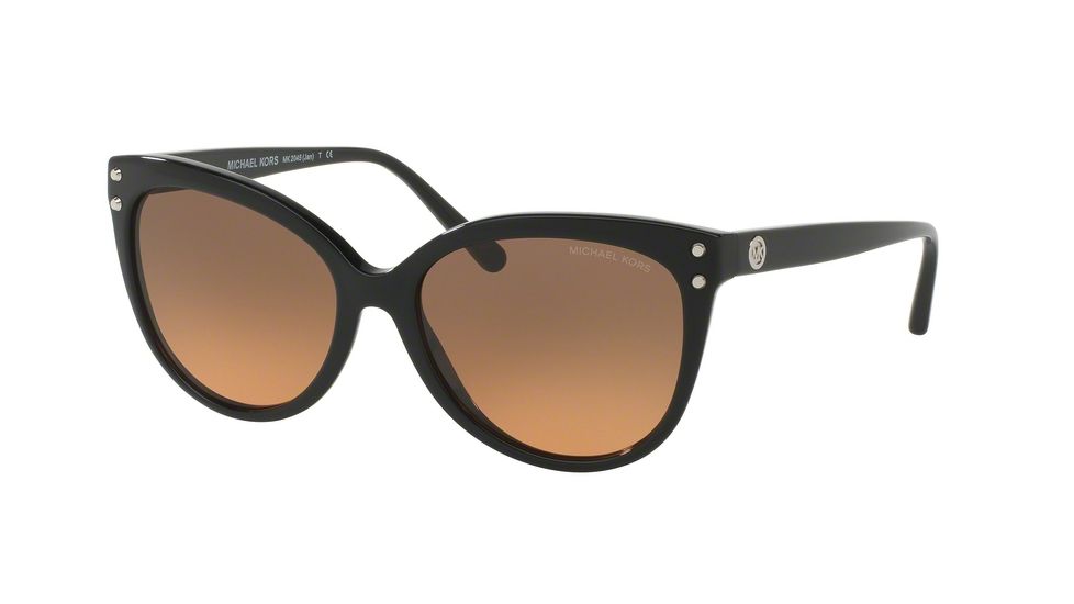 Michael Kors JAN MK2045 Sunglasses 317711-55 - Black Frame, Grey Gradient Lenses