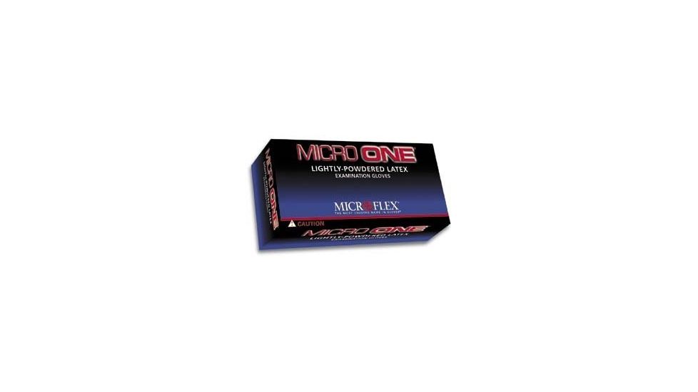 Microflex Micro One Lightly-Powdered Latex Gloves, Microflex MO-150-S