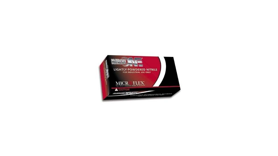 Microflex Nitron One Lightly-Powdered Nitrile Gloves, Microflex NO-123-XL