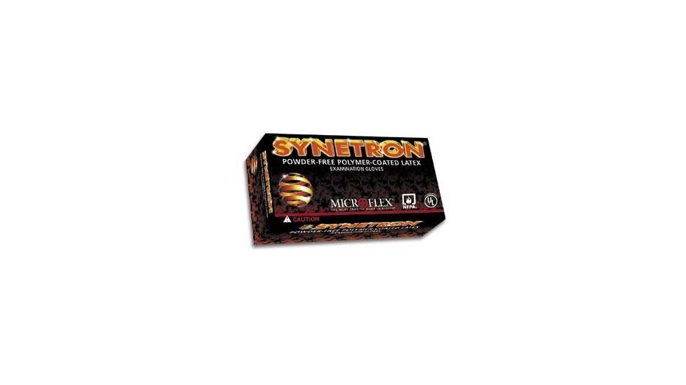 Microflex Synetron Polymer-Coated Latex Examination Gloves, Microflex SY-911-L