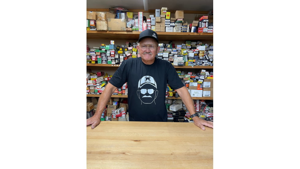 Miculek Jerry's Face T-Shirt, Small, Black, TEE-JERRYFACE-SMALL