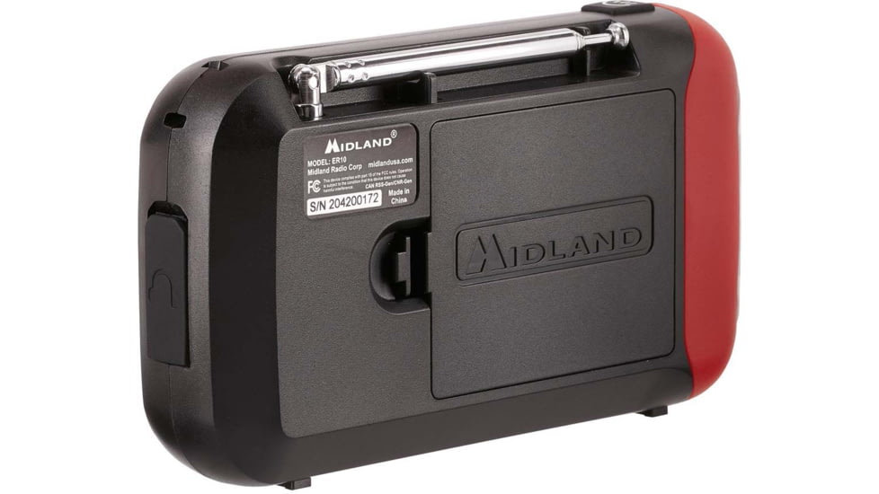 Midland Radio Emergency Radio w/ AM/FM/Weather Alert, 1408726