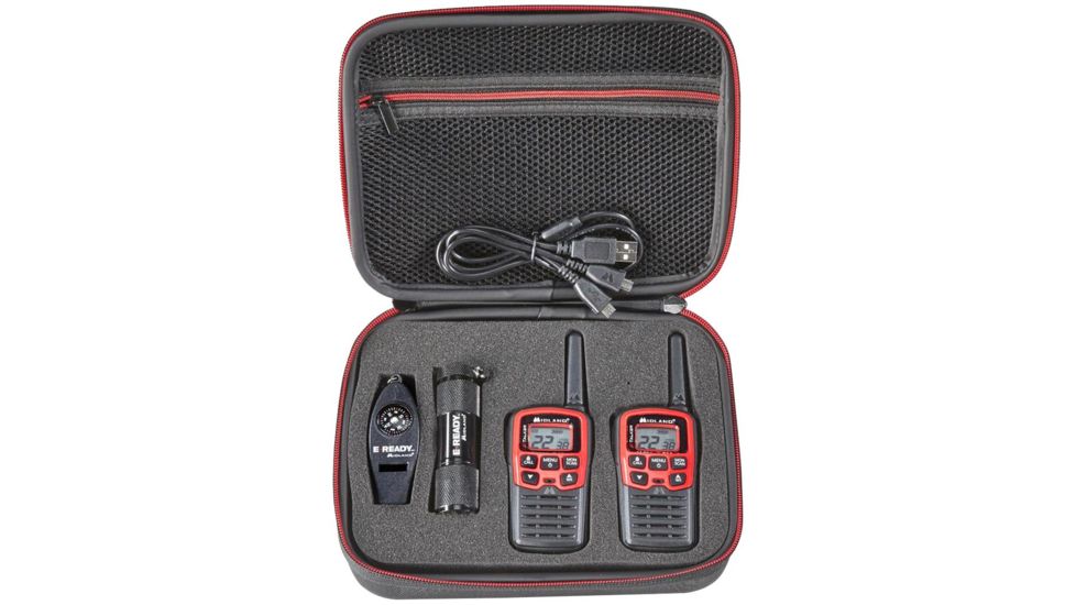 Midland Radio EX37VP Two-Way Radio Kit, Red, EX37VP