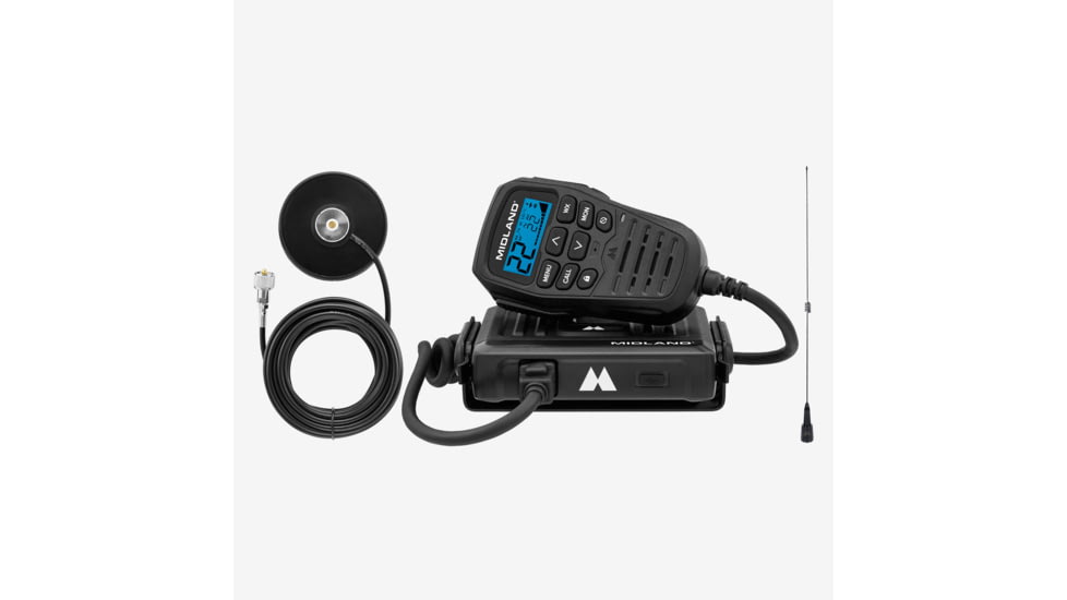 Midland Radio MXT275 MicroMobileR GMRS 15-Watt Extended Range Bundle - MXT275-WHIP, mxt275whip-extended-range-bundle