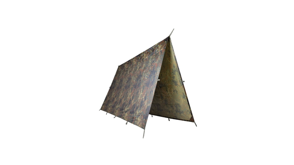 MIL-TEC 10X10 Tarp, Flecktarn Camo, 10X10, 14234021