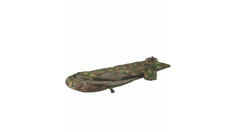 MIL-TEC 200Gr Traveller Sleeping Bag, DPM Camo, 14104033