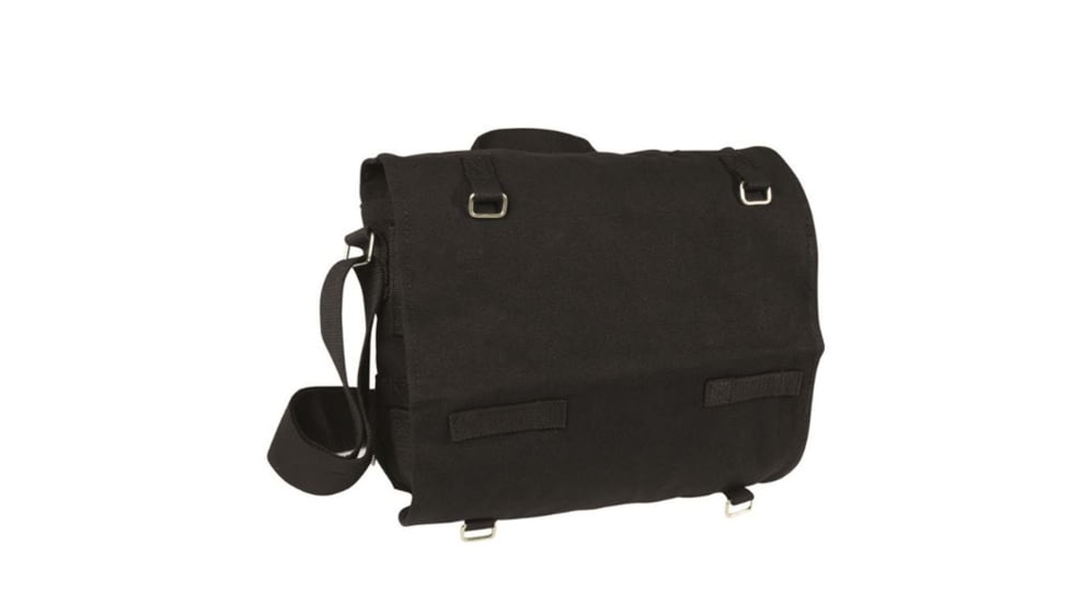 MIL-TEC Combat Pack w/ Strap, Black, 12 x 8 x 4, 13710002
