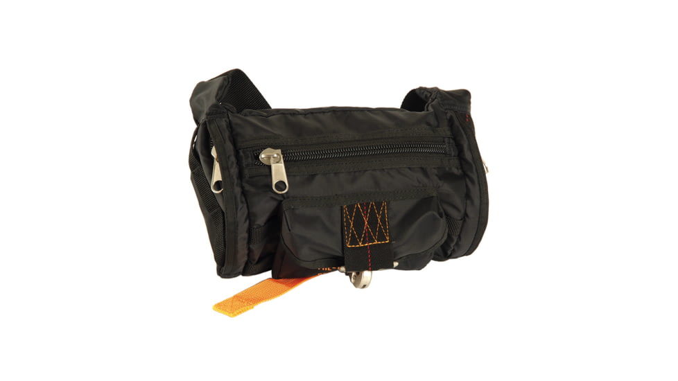 MIL-TEC Fanny Pack Deployment Bag, Black, 10.6 x 6.7 x 3.5, 13507002