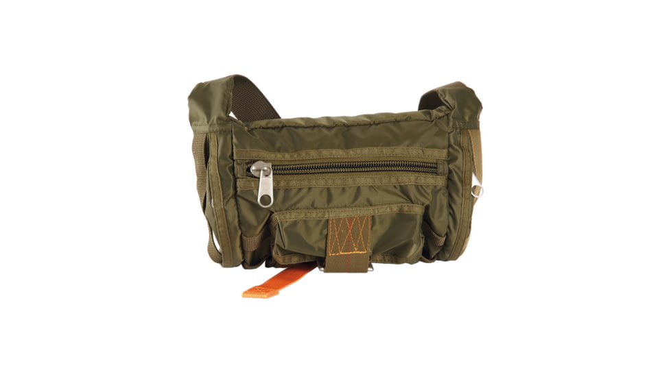 MIL-TEC Fanny Pack Deployment Bag, OD Green, 10.6 x 6.7 x 3.5, 13507001