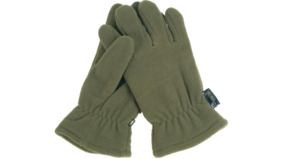 MIL-TEC Thinsulate Fleece Gloves, Olive Drab, One Size, 12534001