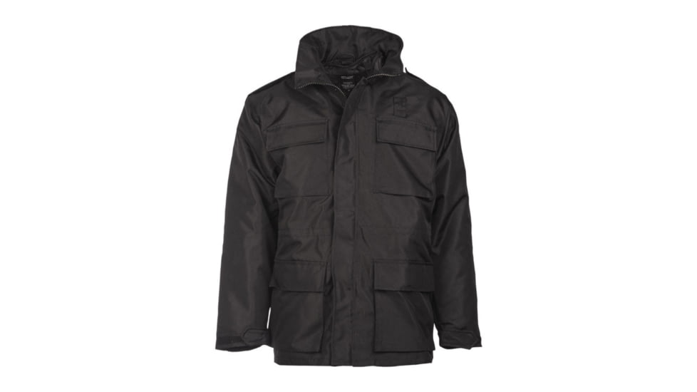 MIL-TEC Security Jacket - Men's, Black, Medium, 12051102-903