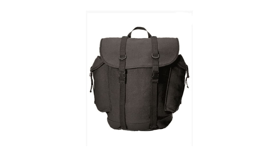 MIL-TEC Small Mountain 25L Rucksack, Black, 12.6 x 8 x 16, 14016002