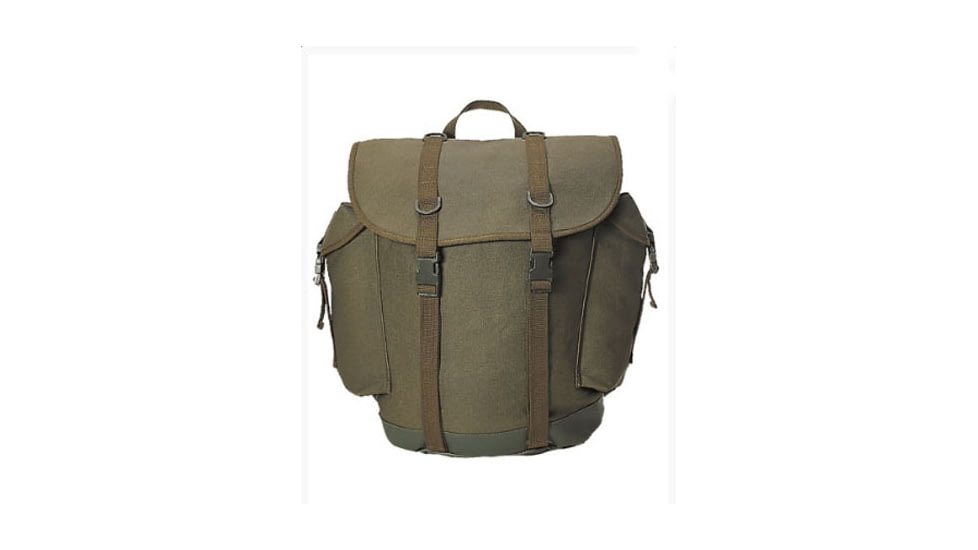 MIL-TEC Small Mountain Rucksack, 25L, OD Green, 12.6 x 8 x 16, 14016001