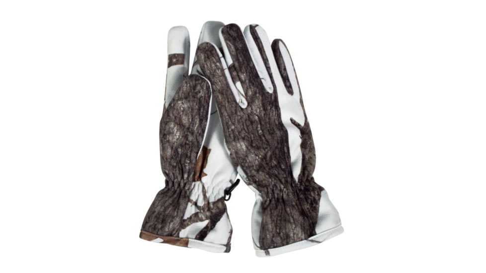 MIL-TEC WTSC Gloves - Unisex, Wild Trees Snow Camo, Medium, 11958651-903