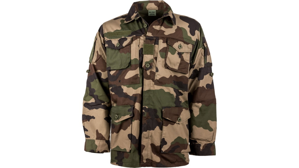 MIL-TEC Commando Smock Shirt - Men's, CCE Camo, Small, 11641024-902