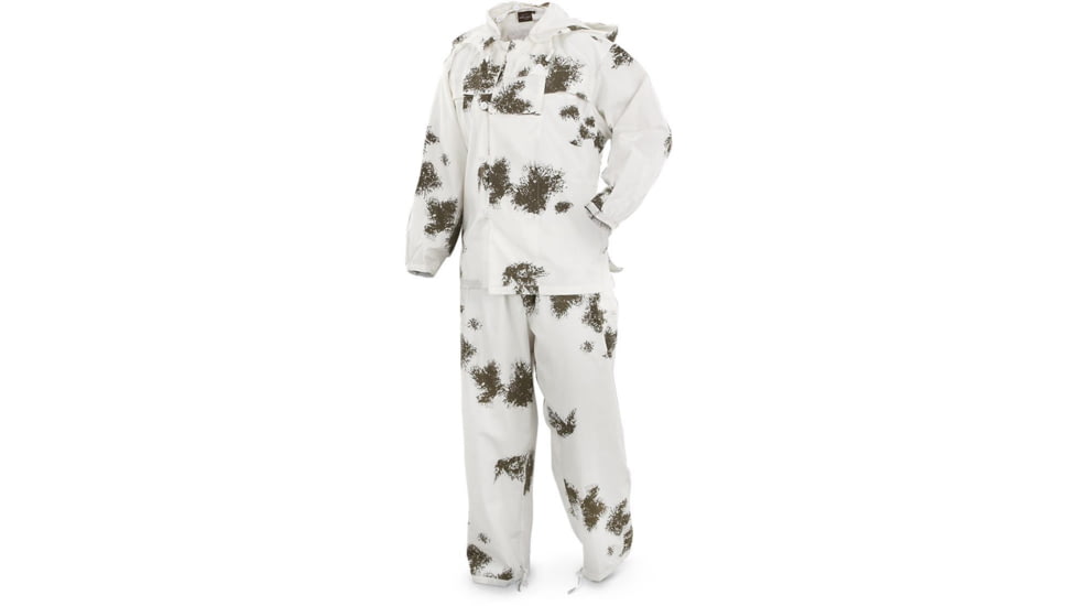 MIL-TEC Cotton Suits - Men's, Snow Camo, 2XL, 11971000-906