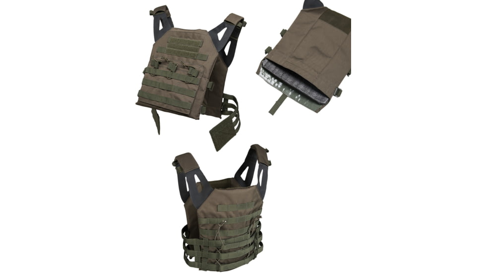 MIL-TEC Gen II Plate Carrier, Olive Drab, OSFM, 13463201
