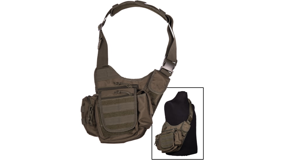 MIL-TEC Multifunction Sling Bag, OD Green, 13726501