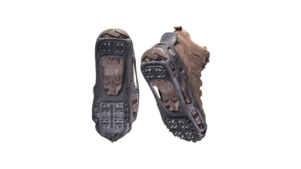 MIL-TEC Overshoe Boot Spikes, Black, Extra Large, 12923002-003