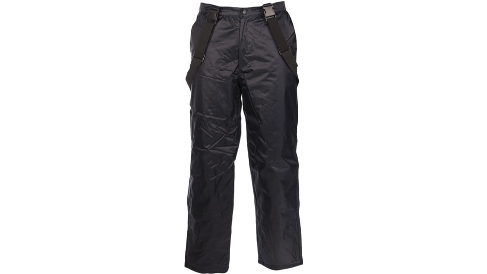 MIL-TEC Thermal Pants w/ Suspenders - Mens, Dark Blue, Small, 11325003-902