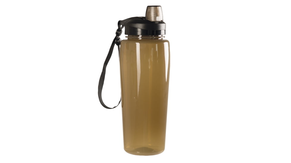 MIL-TEC 600ml Transparent Bottle, Coyote, 14519705