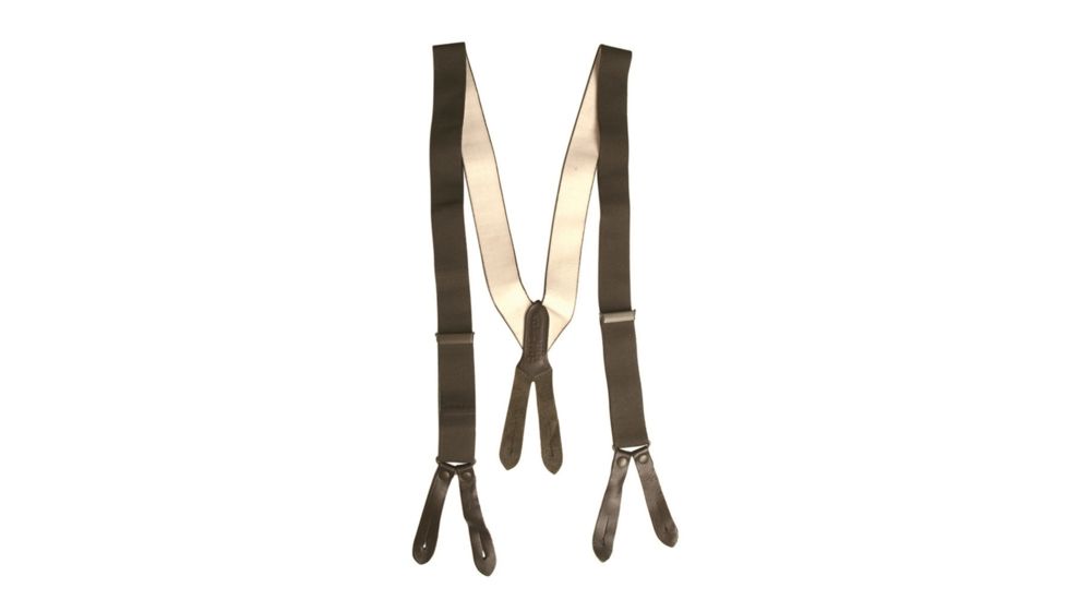 Military Surplus German Trouser Suspenders Used, Grey 91318000