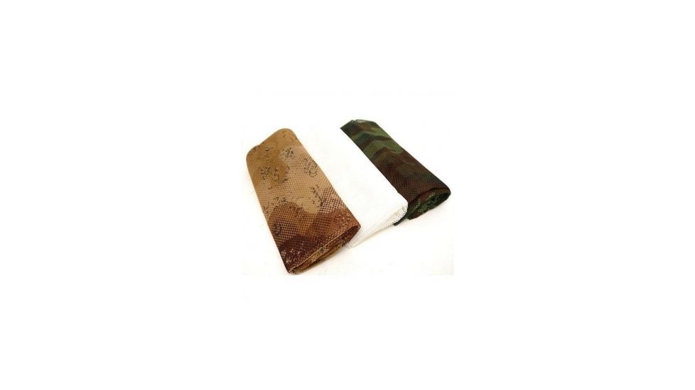 Military Surplus Us Issue Individual Camo Netting, White, F17CWHT