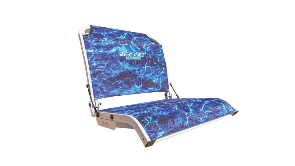 Millennium B-Series Boat Seat, Mossy Oak Marlin Elements, B-100-MLN