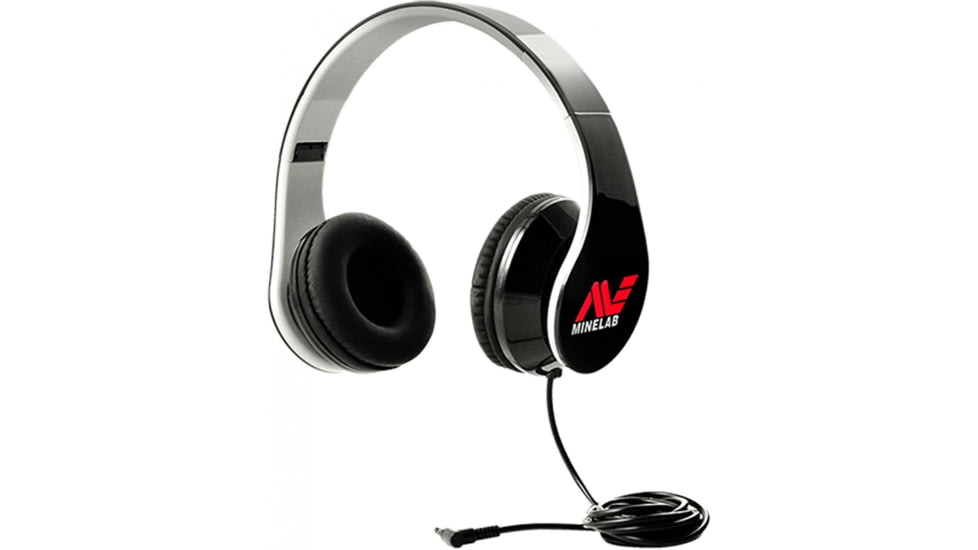 Minelab 3.5 mm Headphones 1/8 in for Minelab Detectors, Black, 3011-0364