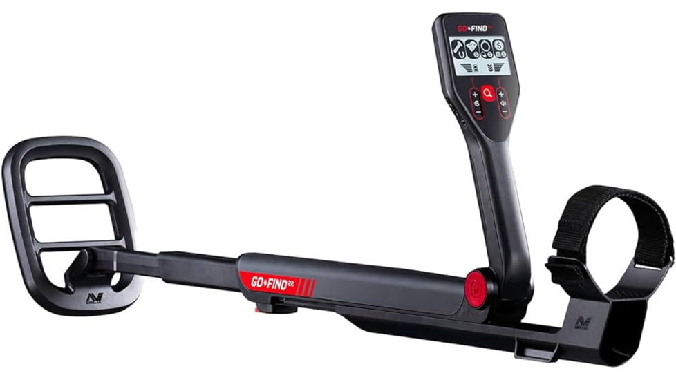 Minelab Go-Find 22 Metal Detector, Gray / Black, 3231-0013