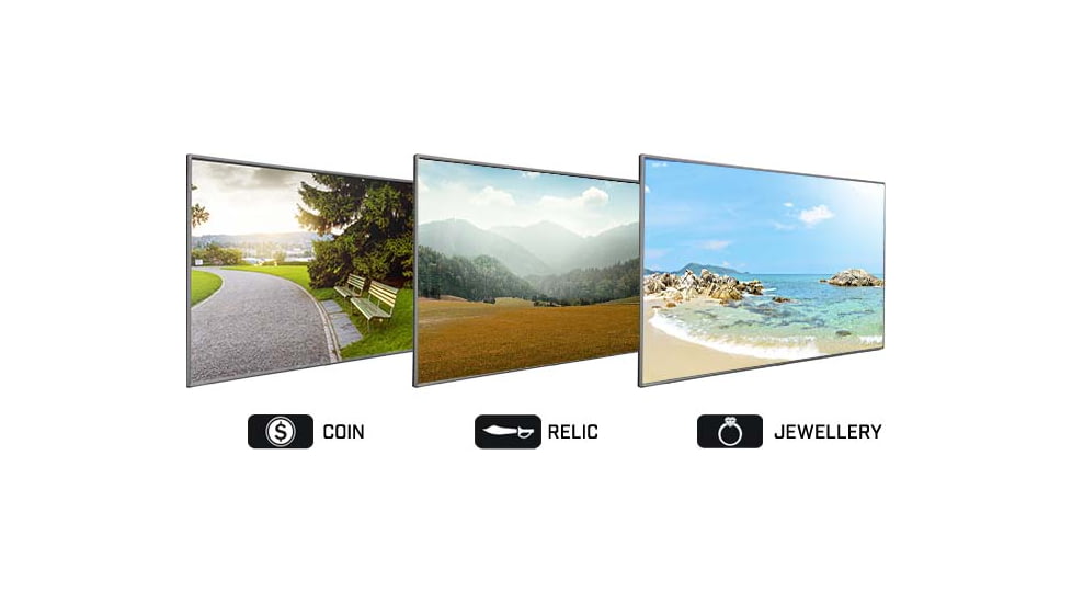 Minelab Vanquish 540 Pro-Pack Metal Detector, Black/Red, 3820-0004