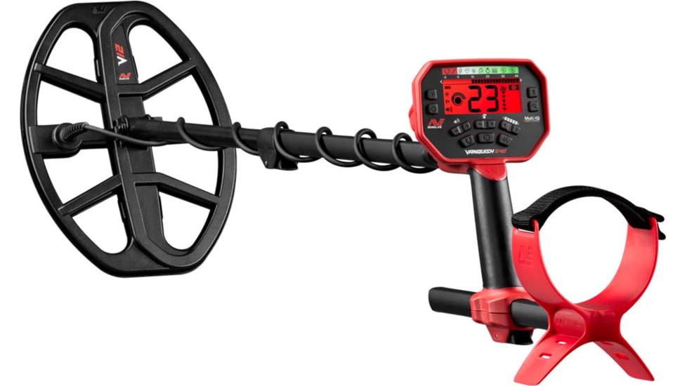 Minelab Minelab Vanquish 540 Metal Detector, Black/Red, 3820-0003