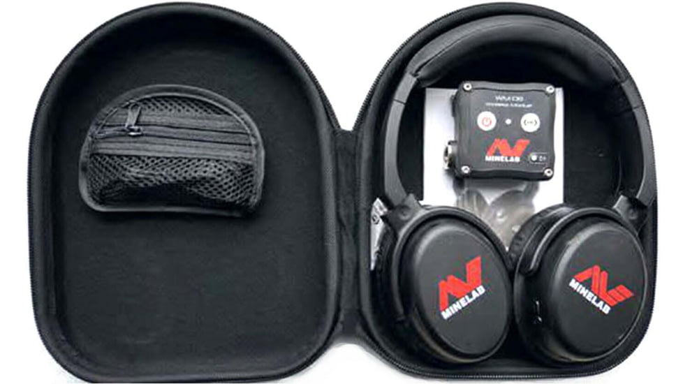 Minelab Ml 80 Wireless Headphones For Vanquish And Equinox Series Detectors, Black, 3011-0370