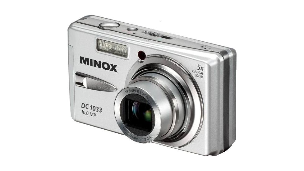 Minox Digital Camera DC 1033 / 5x Zoom angled view