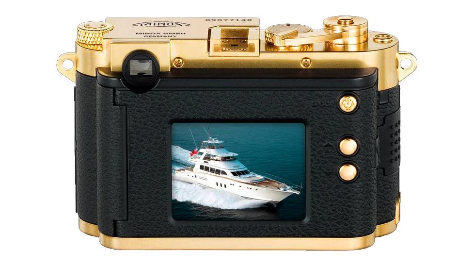Minox Digital Camera DCC GOLD Screen
