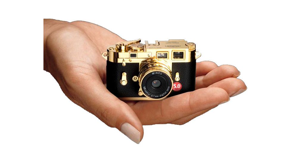Minox Digital Camera DCC GOLD 24 karat