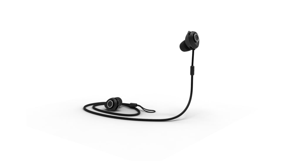 Minuendo Lossless Earplugs, Adjustable Filter, Black, One Size, WE-MINUENDO-1