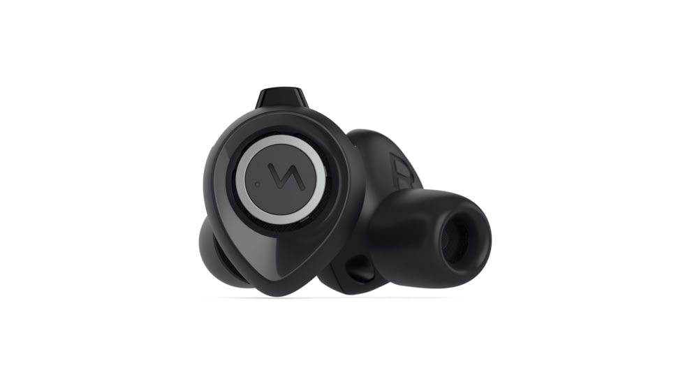 Minuendo Lossless Earplugs, Adjustable Filter, Black, One Size, WE-MINUENDO-1