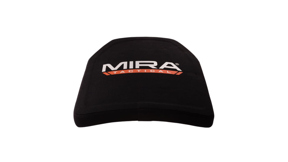 MIRA Safety Level 4 Body Armor Plate, Black, None, MT-LVL4