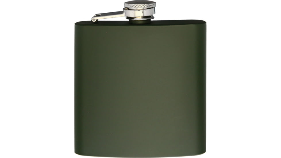 MIL-TEC New Flask, OD Green, 6 oz, 14521001-006